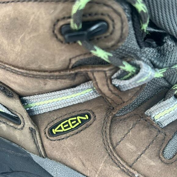 Keen Targhee II Mid Waterproof Hiking Boots Brown Black Men 9 - Picture 13 of 15